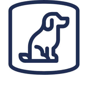 Icône Animaux acceptés