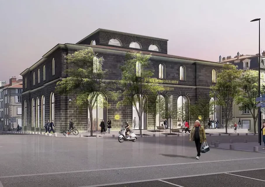 Le FRAC Auvergne, un lieu dédié à l’art contemporain bâtiment frac